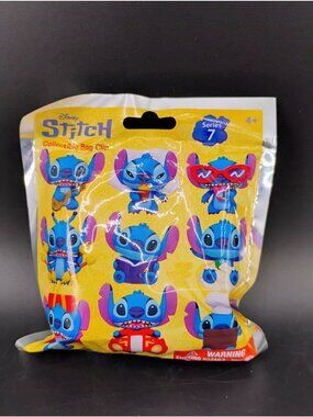 Disney Stitch Series 7 Collectible Mystery Bag Clip Blind Bag
